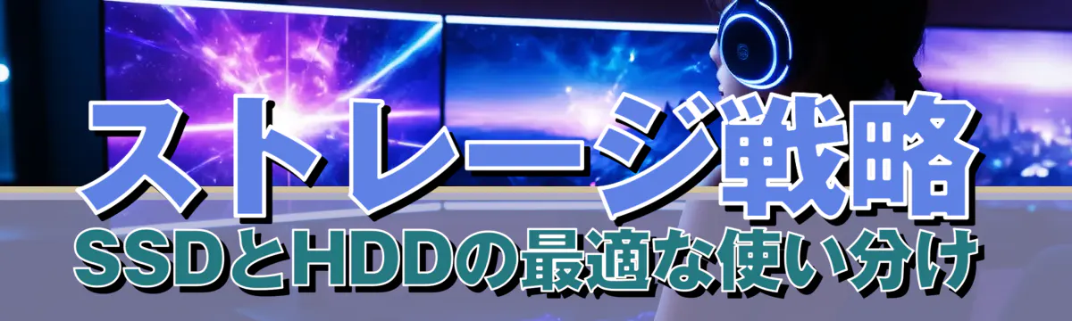 ストレージ戦略 SSDとHDDの最適な使い分け