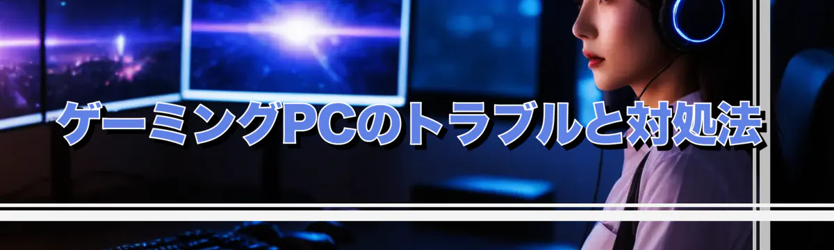 ゲーミングPCのトラブルと対処法