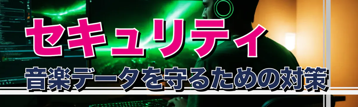 セキュリティ 音楽データを守るための対策