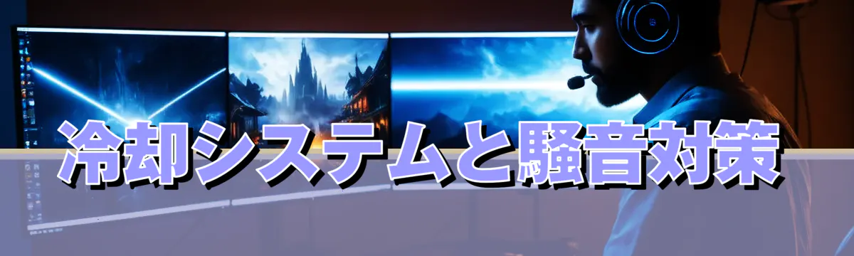 冷却システムと騒音対策