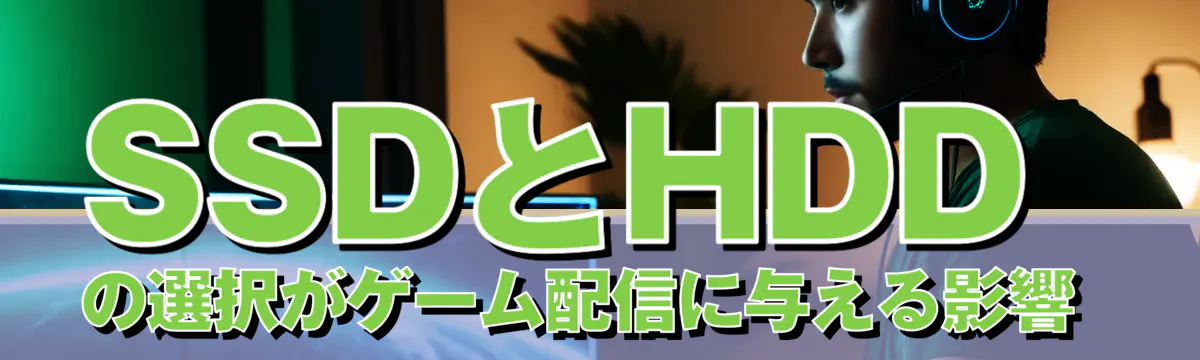 SSDとHDDの選択がゲーム配信に与える影響