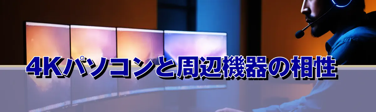 4Kパソコンと周辺機器の相性 
