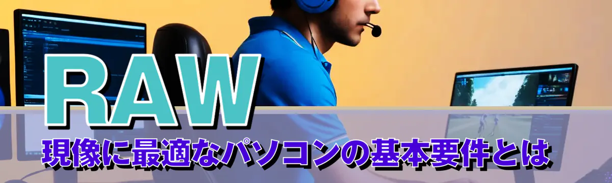 RAW現像に最適なパソコンの基本要件とは 
