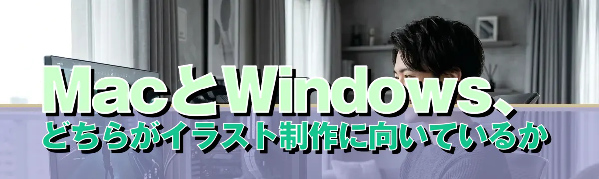 MacとWindows、どちらがイラスト制作に向いているか