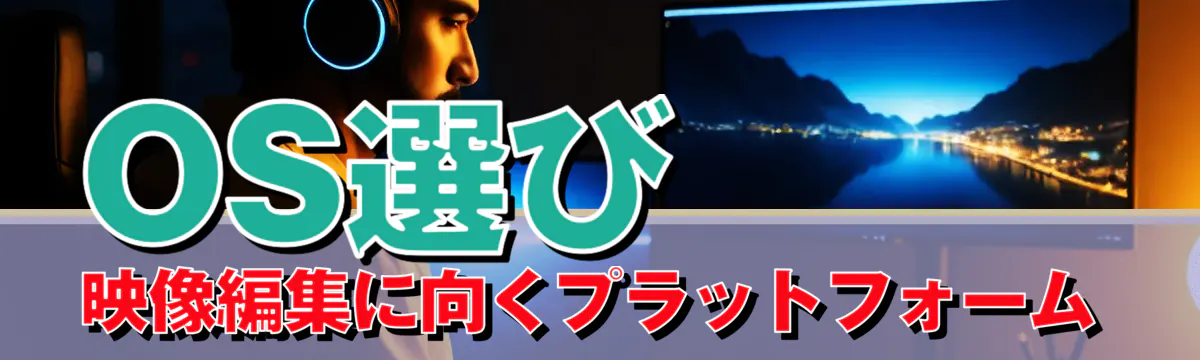 OS選び 映像編集に向くプラットフォーム
