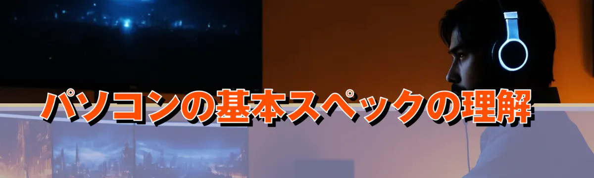 パソコンの基本スペックの理解