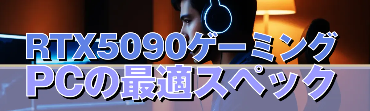RTX5090ゲーミングPCの最適スペック