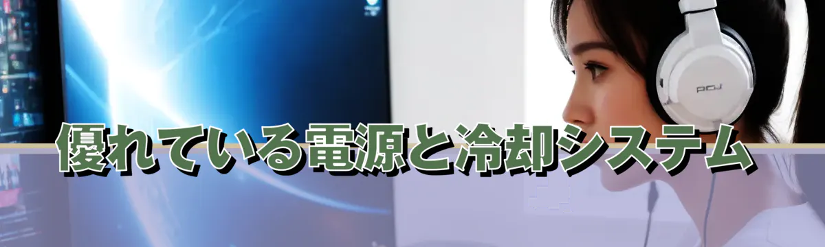 優れている電源と冷却システム