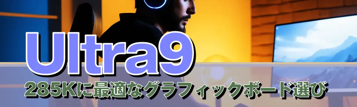Ultra9 285Kに最適なグラフィックボード選び