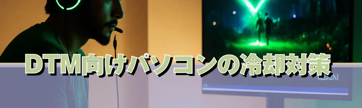 DTM向けパソコンの冷却対策