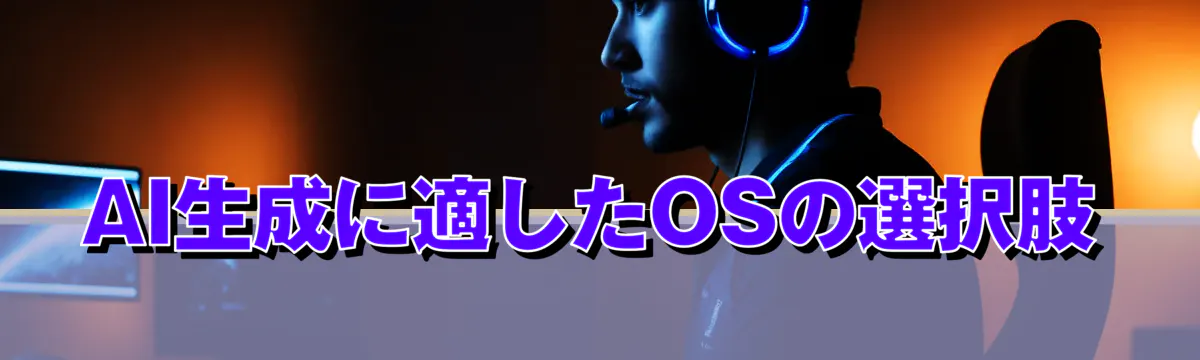 AI生成に適したOSの選択肢