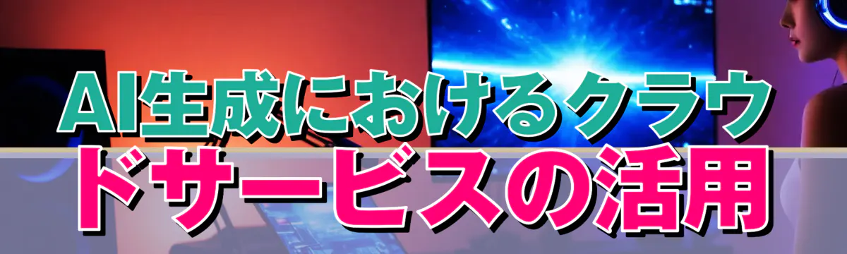 AI生成におけるクラウドサービスの活用