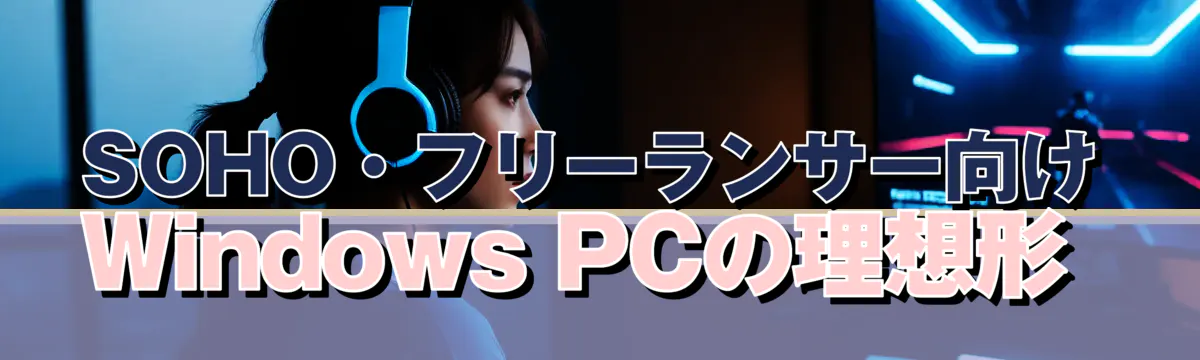 SOHO・フリーランサー向けWindows PCの理想形 
