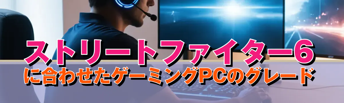 ストリートファイター6に合わせたゲーミングPCのグレード