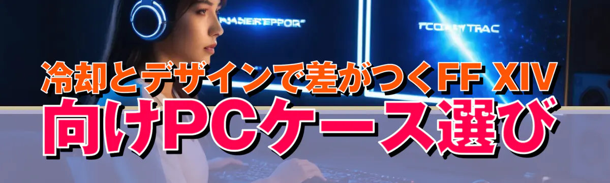 冷却とデザインで差がつくFF XIV向けPCケース選び