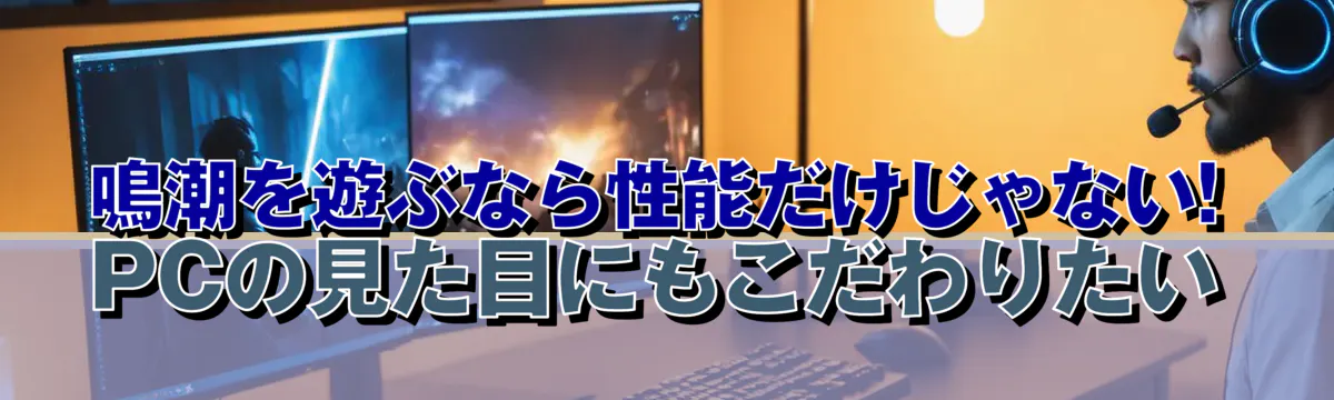鳴潮を遊ぶなら性能だけじゃない! PCの見た目にもこだわりたい