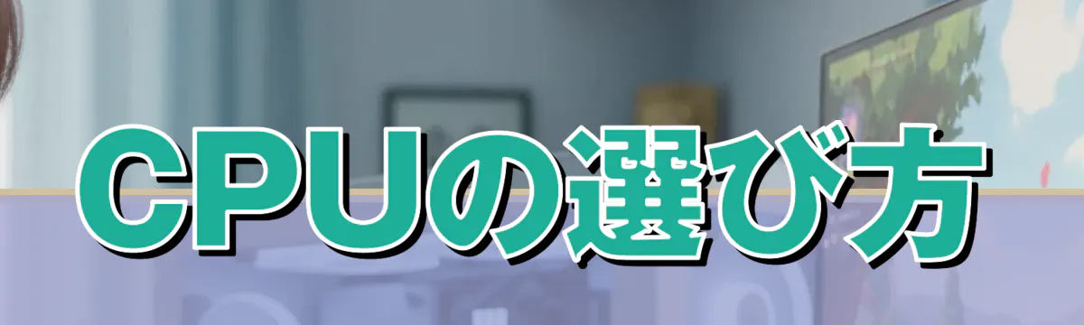CPUの選び方