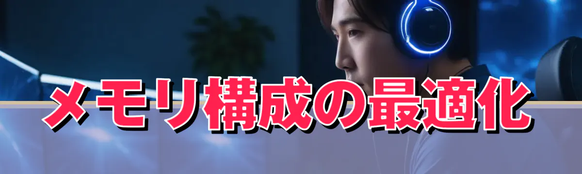 メモリ構成の最適化