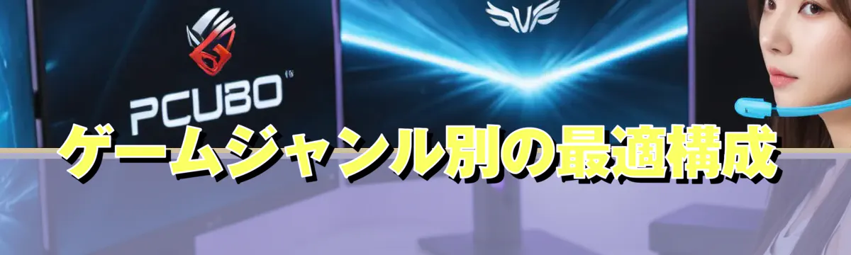 ゲームジャンル別の最適構成