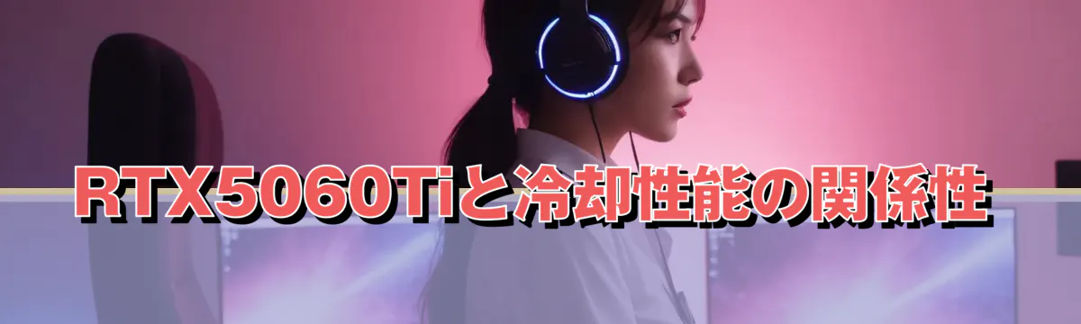 RTX5060Tiと冷却性能の関係性