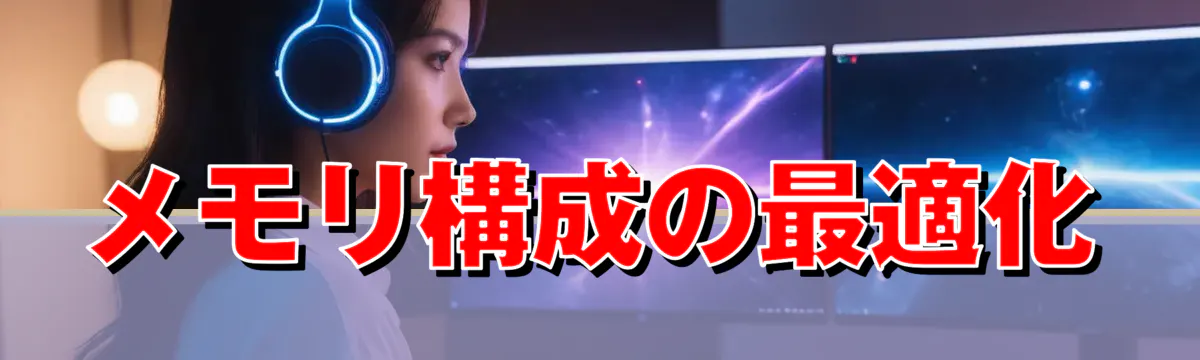 メモリ構成の最適化