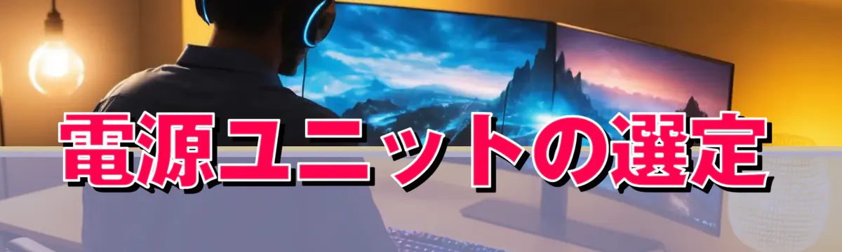 電源ユニットの選定