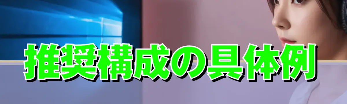 推奨構成の具体例