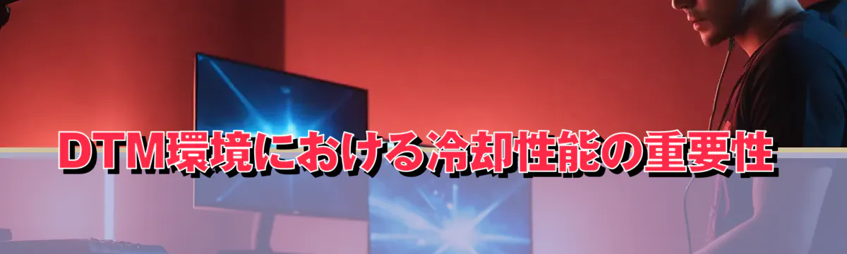 DTM環境における冷却性能の重要性