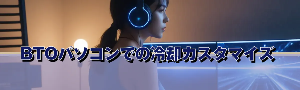 BTOパソコンでの冷却カスタマイズ