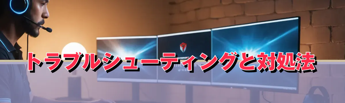 トラブルシューティングと対処法