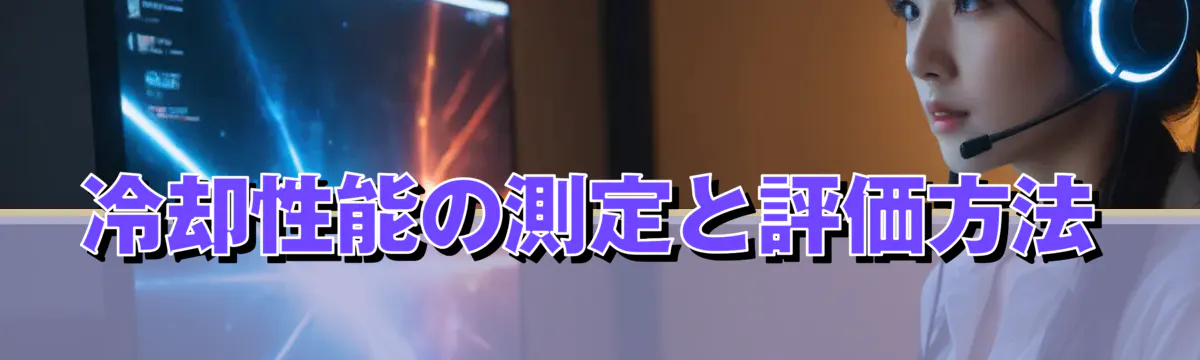 冷却性能の測定と評価方法