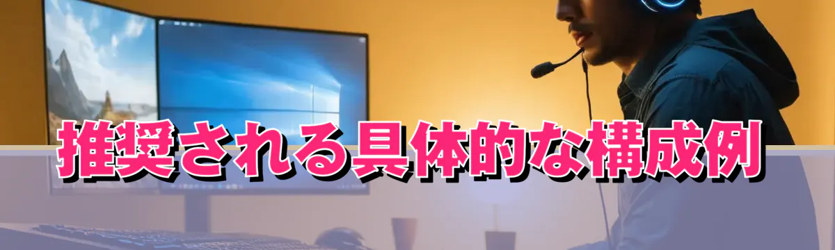 推奨される具体的な構成例