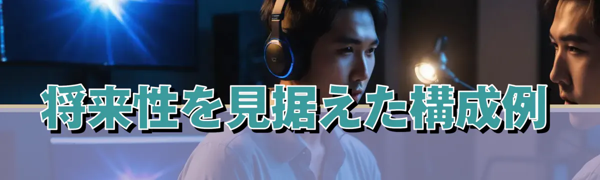 将来性を見据えた構成例