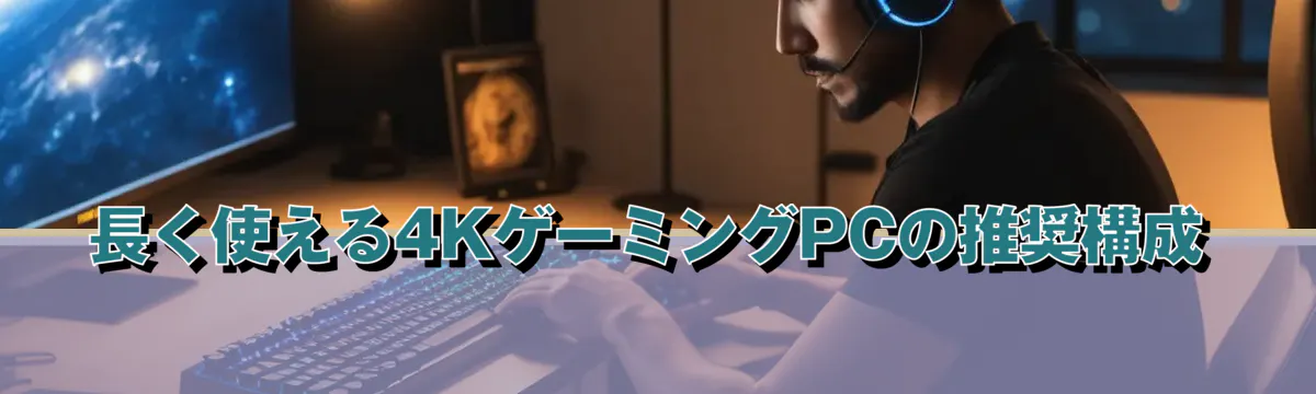 長く使える4KゲーミングPCの推奨構成