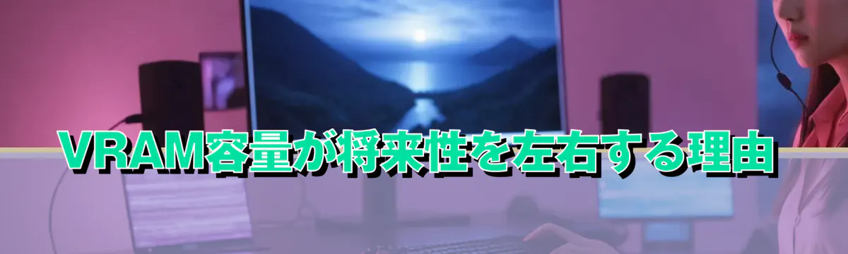 VRAM容量が将来性を左右する理由