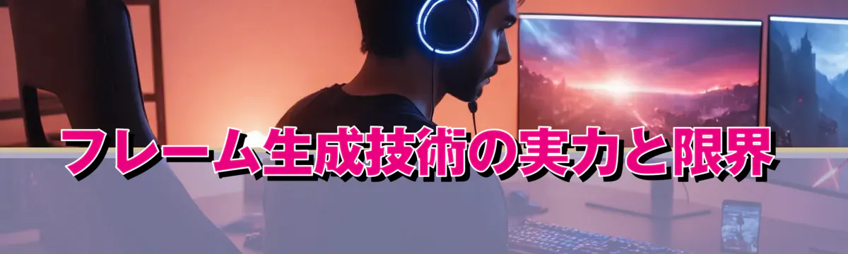 フレーム生成技術の実力と限界