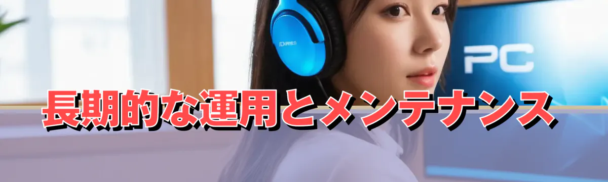 長期的な運用とメンテナンス