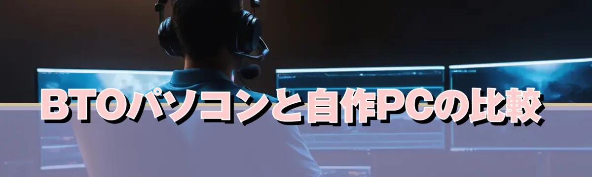 BTOパソコンと自作PCの比較