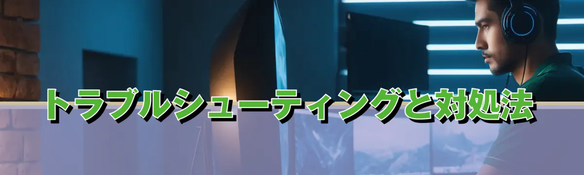 トラブルシューティングと対処法