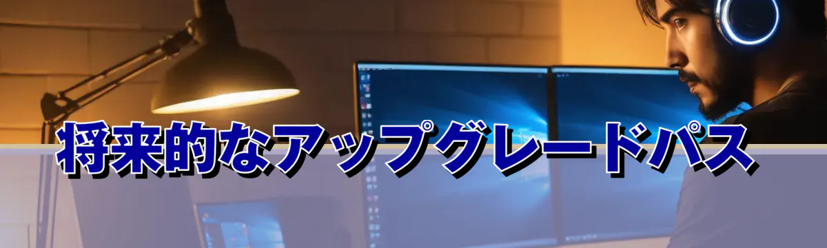 将来的なアップグレードパス