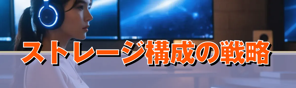 ストレージ構成の戦略