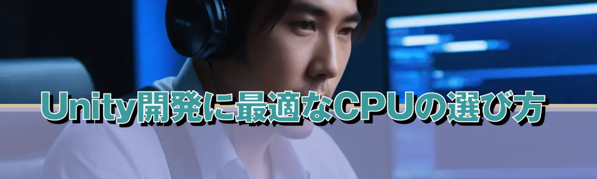 Unity開発に最適なCPUの選び方