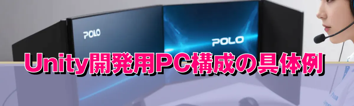 Unity開発用PC構成の具体例