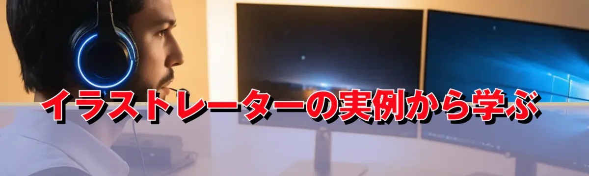 イラストレーターの実例から学ぶ