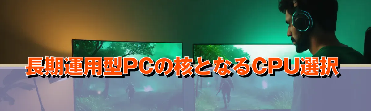 長期運用型PCの核となるCPU選択