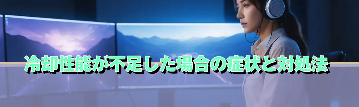 冷却性能が不足した場合の症状と対処法