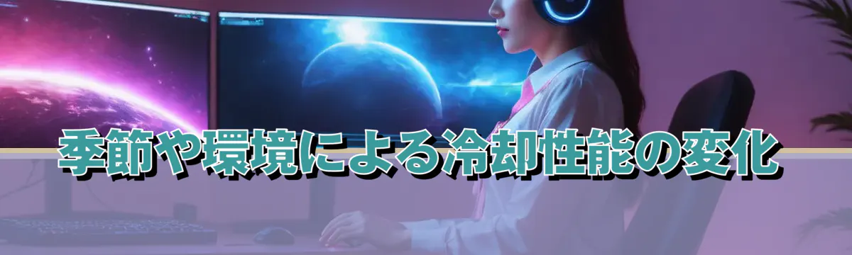 季節や環境による冷却性能の変化