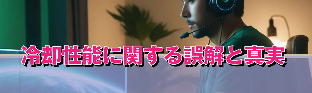 冷却性能に関する誤解と真実