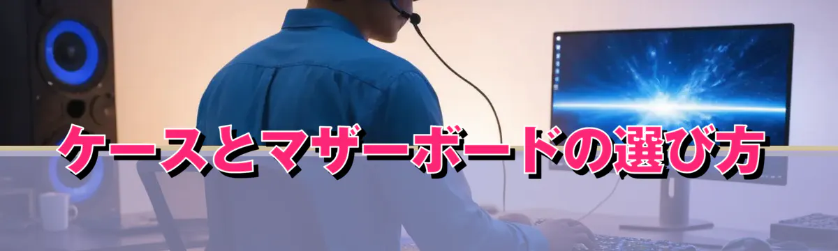 ケースとマザーボードの選び方