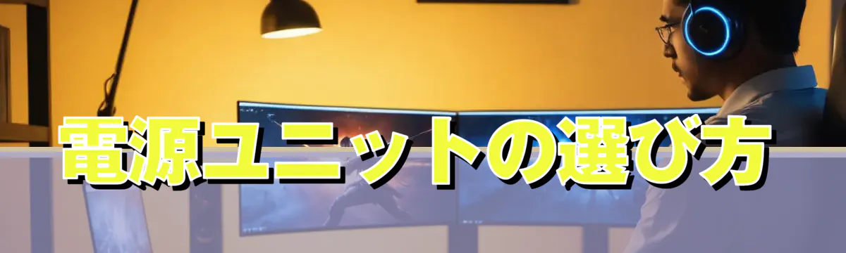 電源ユニットの選び方